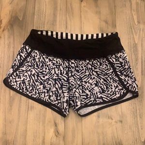 Lululemon 4in long speed up shorts